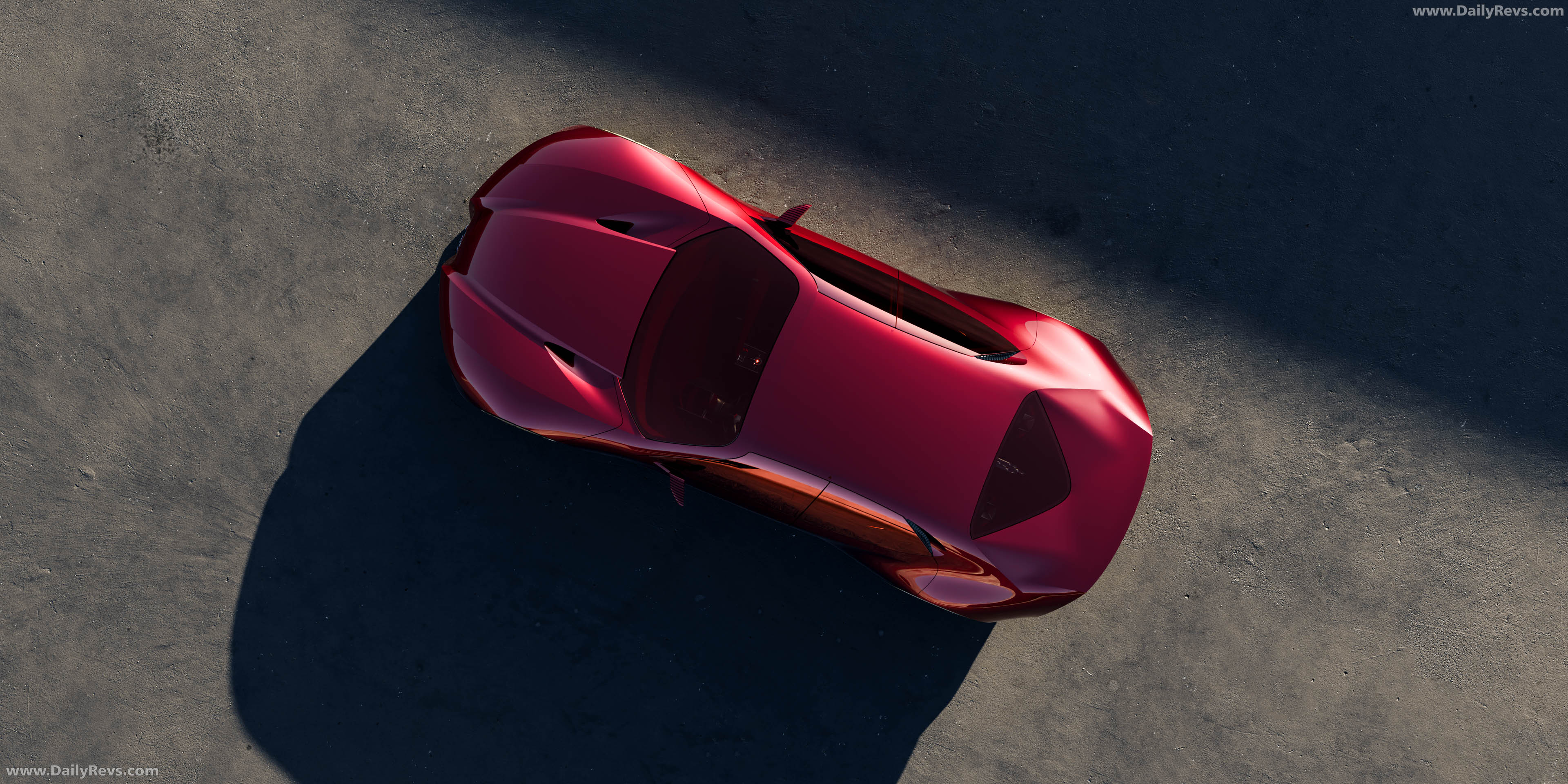 2026 Alfa Romeo Cuorerosso Concept Top View